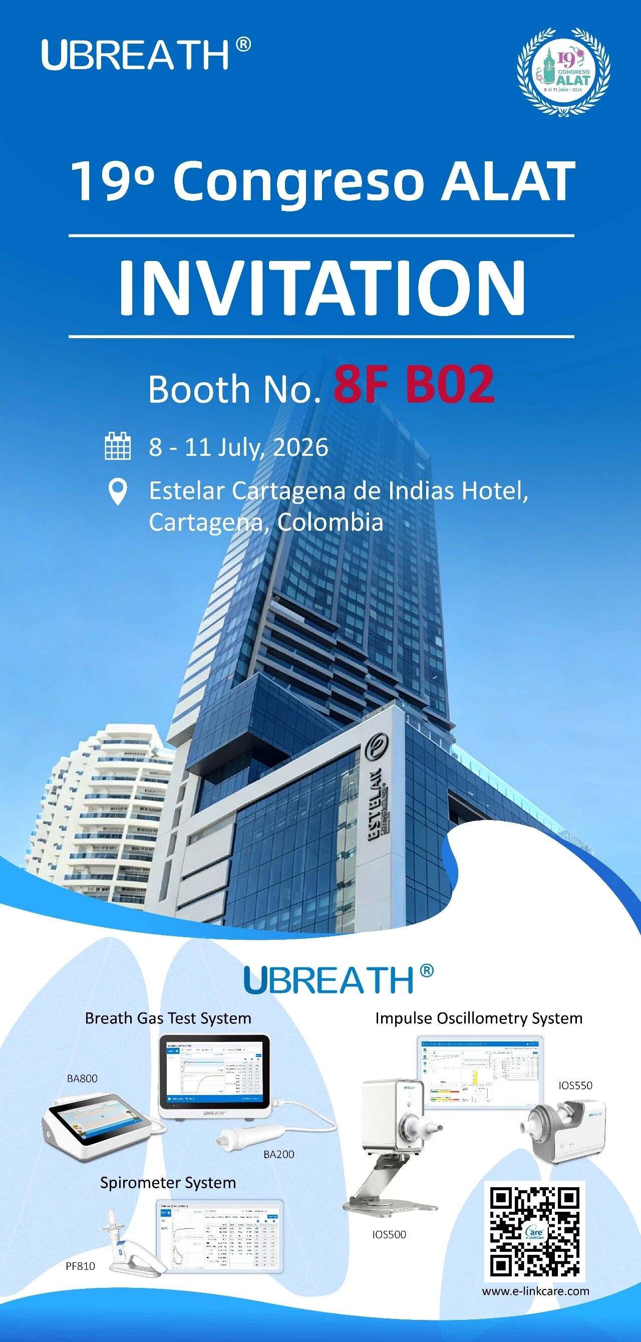 Meet us at ALAT 2026 | 19th Congress of the Latin American Thoracic Society
